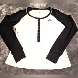 Nike Baseball Sleeve Henley Top
